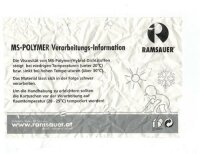 Ramsauer 320 Baudicht weiß 1K Hybrid Dichtstoff 400ml Beutel