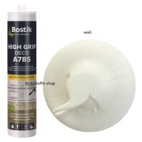 Bostik A785 High Grip Deco1K Dispersionsklebstoff 390g Kartusche weiß