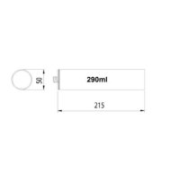 Ramsauer 641 Naht Dicht 1K Hybrid Klebstoff 450g Kartusche grau