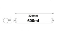 Bostik H726 Seal N Flex Bau SMP 1K Hybrid Dichtstoff 600ml Schlauchbeutel Weiß