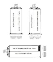 Medmix 2K Mischer MAH 03-07S Mixpac A System 1:1 und 2:1