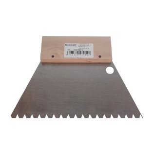 Leim Klebstoff Trapez Zahnspachtel Bodenleger 180mm x 130mm gezahnt B12 (5.0x5.0mm)