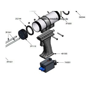 COX Ersatzteil 7A 3001 Serie 2 Druckluft Regulator 50psi 3.5 bar